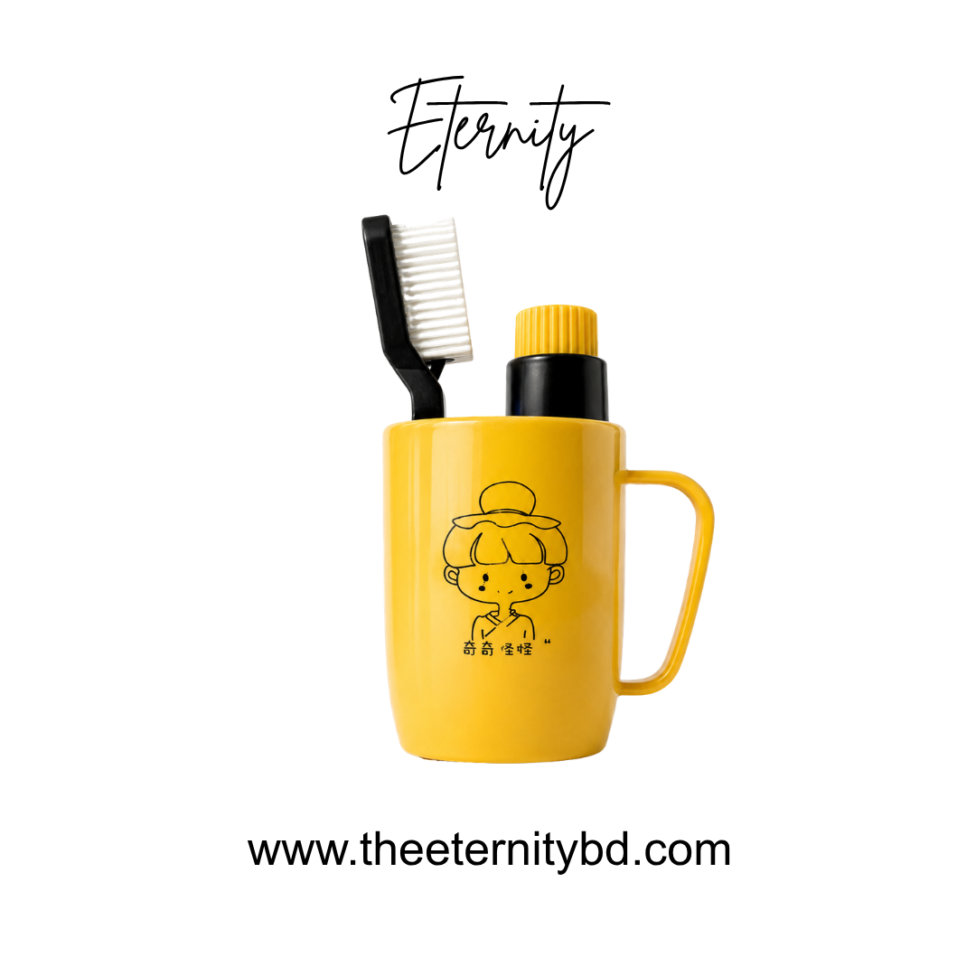 Eternity Mini Care Kit – Premium Yellow Brush & Bottle Lighter