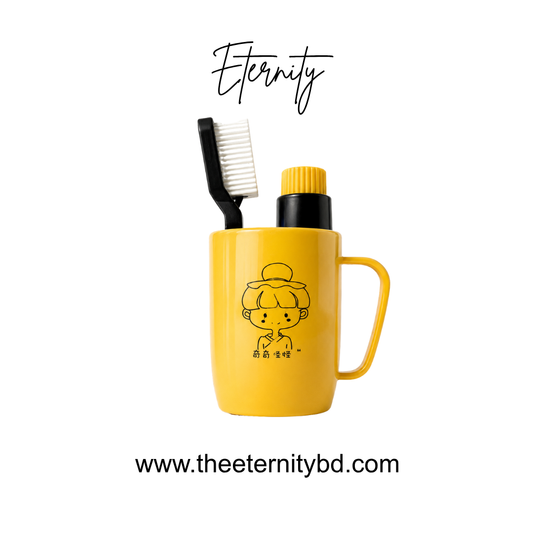 Eternity Mini Care Kit – Premium Yellow Brush & Bottle Lighter