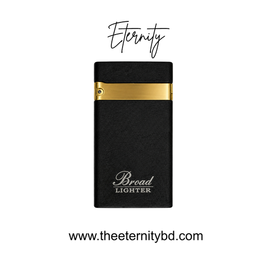 Eternity Classic Band Spark  – Premium Black & Gold Refillable Lighter