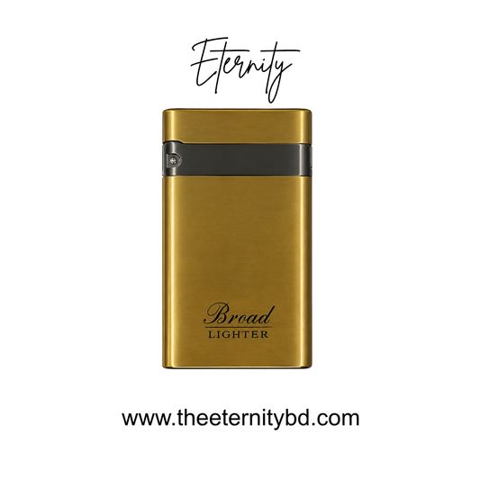 Eternity Classic Band Gold – Premium Gold & Black Refillable Lighter