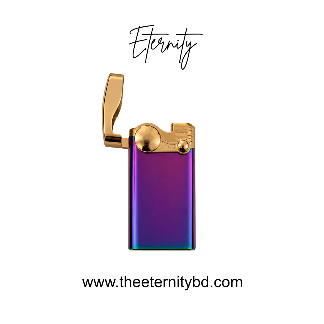 Eternity Rainbow Luxe – Premium Gold Refillable Lighter