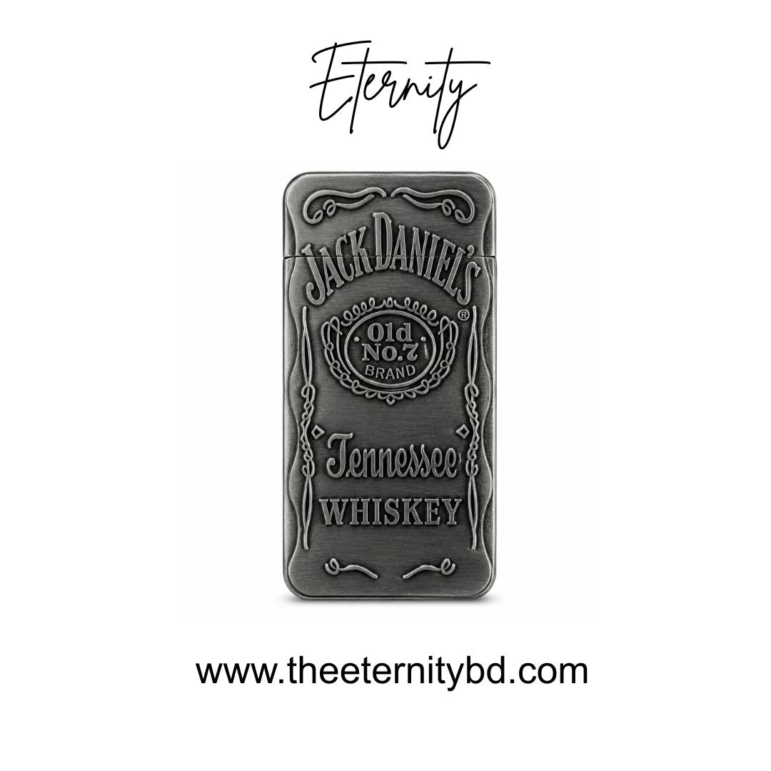 Eternity Old Barrel Flame – Premium Vintage Silver Refillable Lighter