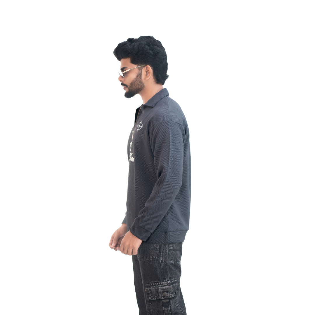 The Shadow Architect Sweatshirt –  Charcoal Storm