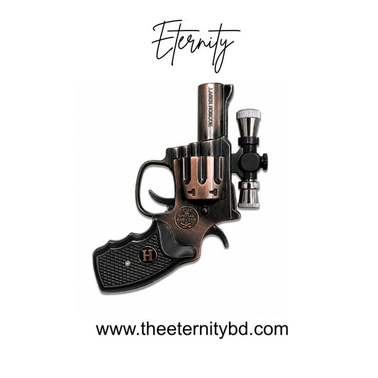 Eternity Bronze Target Flame – Premium Refillable Novelty Lighter with Target Light