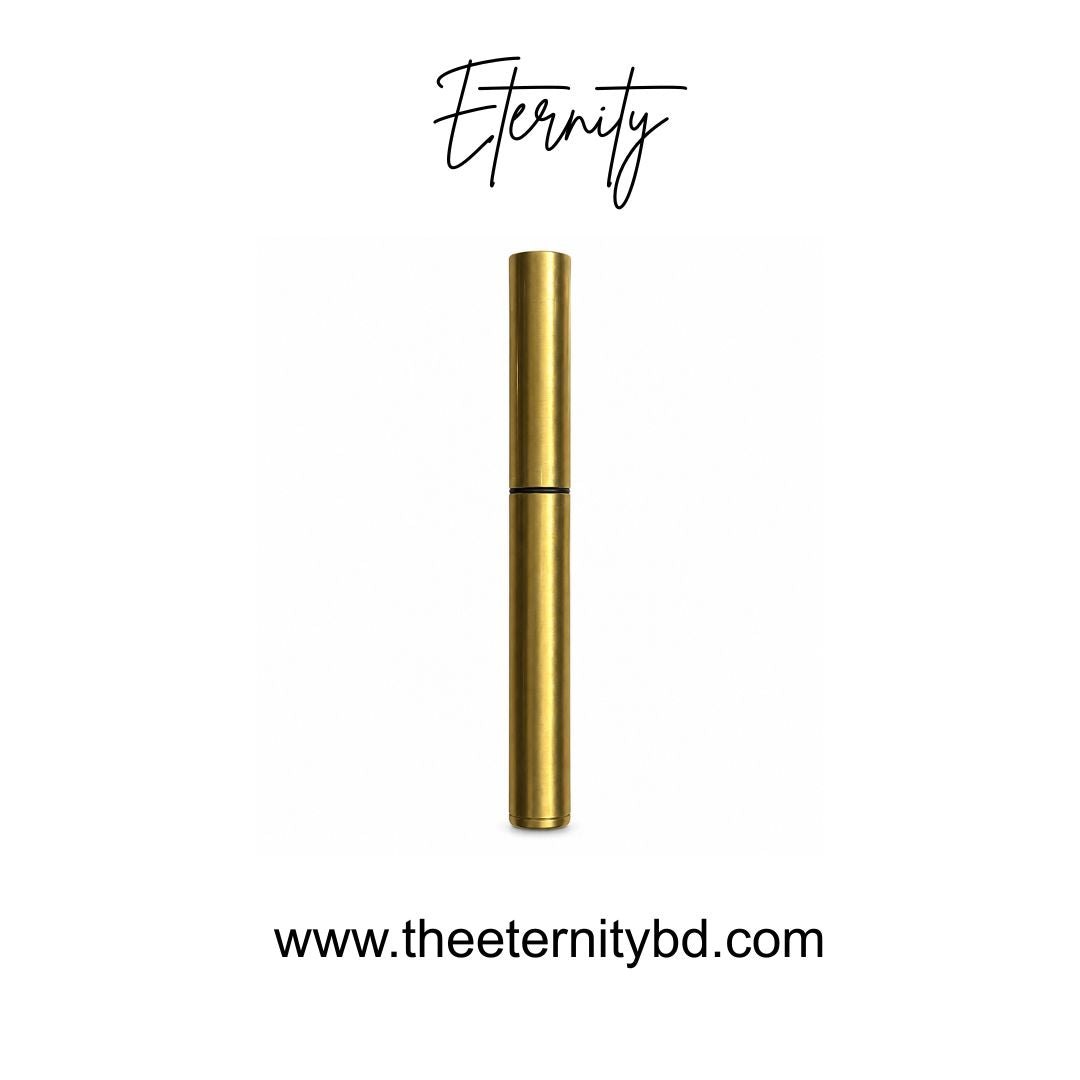 Eternity Classic Gold Cylinder – Premium Gold Refillable Lighter
