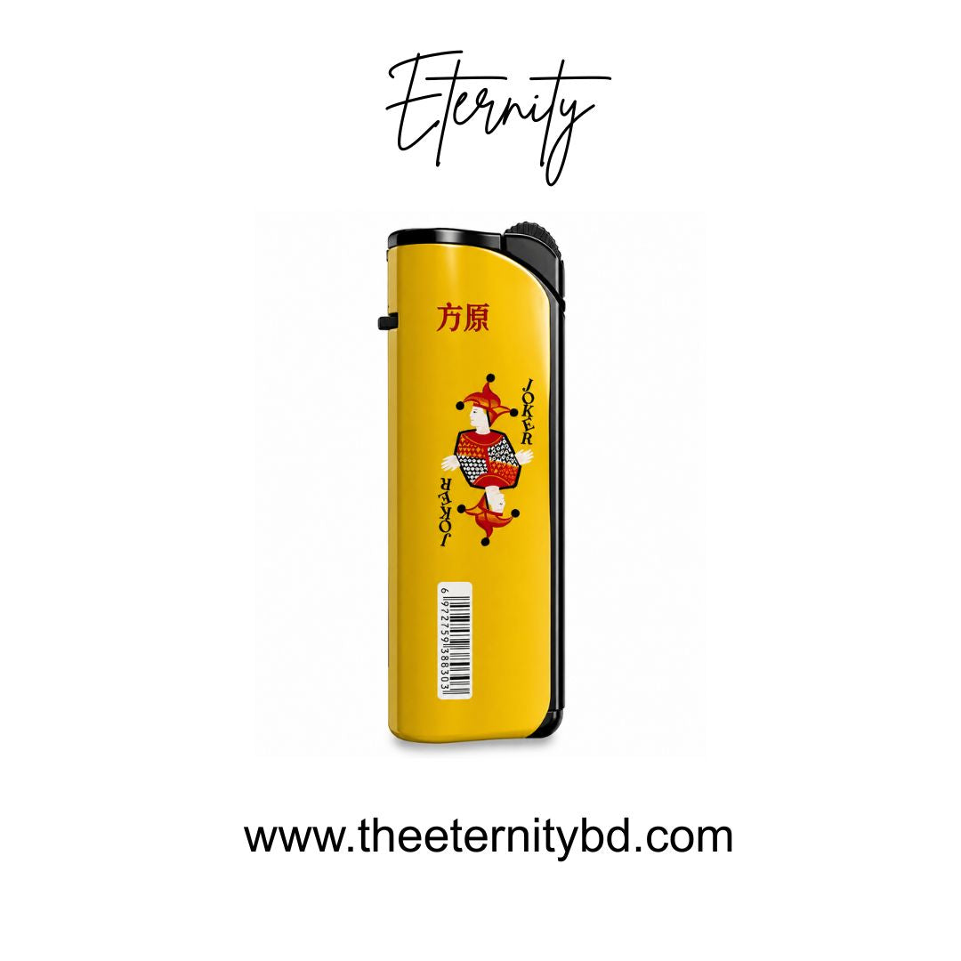 Eternity King Card Lighter – Premium Graphic Refillable Lighter
