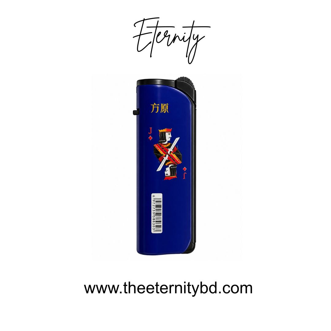Eternity King Card Lighter – Premium Graphic Refillable Lighter