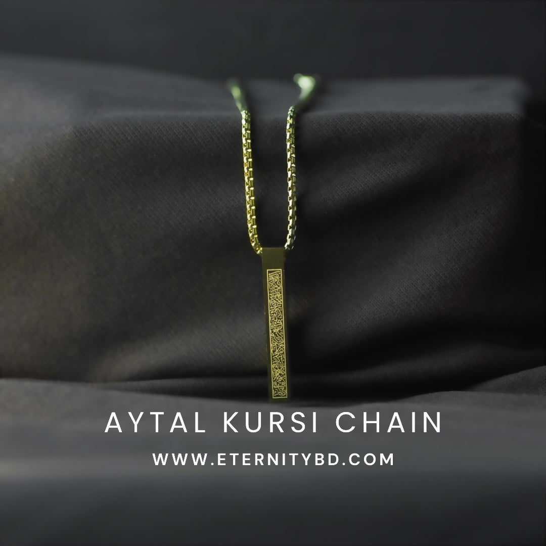 Aytal Kursi Bar Pendent With Chain